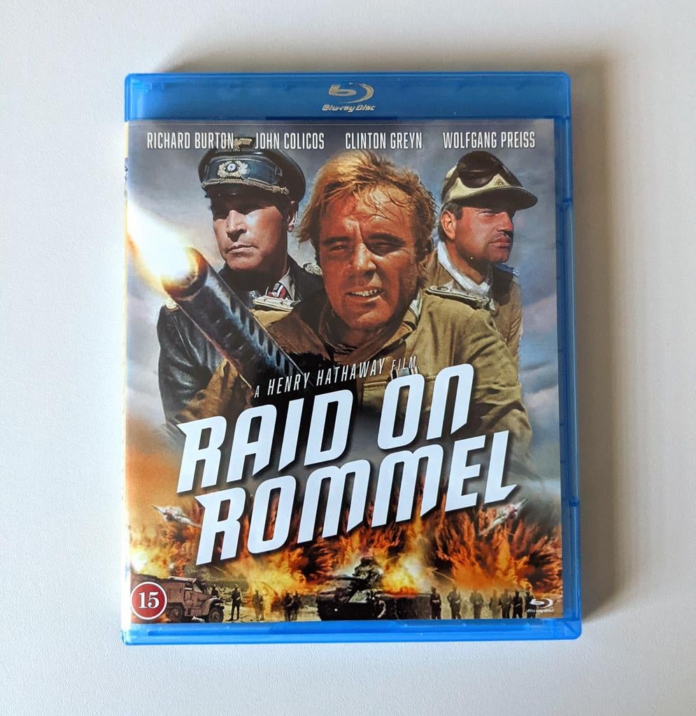 Raid on Rommel | 1971 | Richard Burton, Cd's en Dvd's, Blu-ray, Zo goed als nieuw, Actie, Verzenden