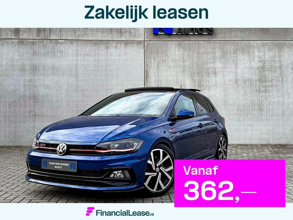Volkswagen Polo 2.0TSI GTI DSG 200pk! 2é Eig|OEM DEALER|Pan, Stof, Gebruikt, 4 cilinders, 1984 cc