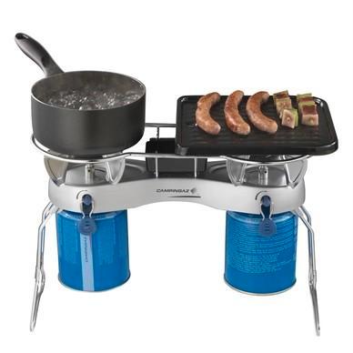 Campingaz Gasstel 2 Pits Duo Grill CV, Caravans en Kamperen, Kampeeraccessoires, Ophalen of Verzenden
