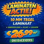 10mm Top Kwaliteit Tegellaminaat All-in Deal, Nieuw, Ophalen of Verzenden, 10 m² of meer, 20 tot 40 cm