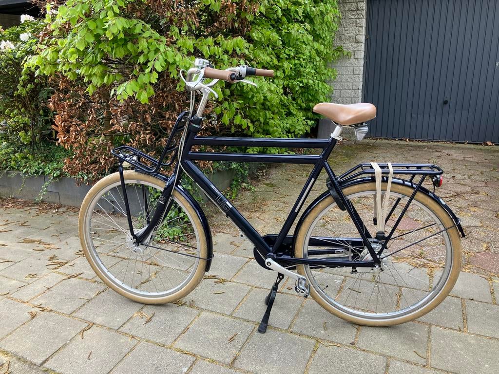 Cortina U5 herenfiets - Stijlvol en Robuust, Fietsen en Brommers, Velgrem, Versnellingen, Zo goed als nieuw, 57 tot 61 cm