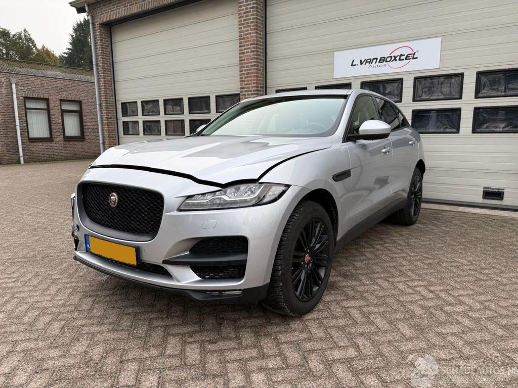 Jaguar F-Pace 3.0 S AWD 30d Automaat Pano Leder NAP !, Automaat, Overige carrosserieën, Diesel, Jaguar