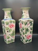 Fraaie set oude vazen, Chinees porselein met goudverf, Ophalen