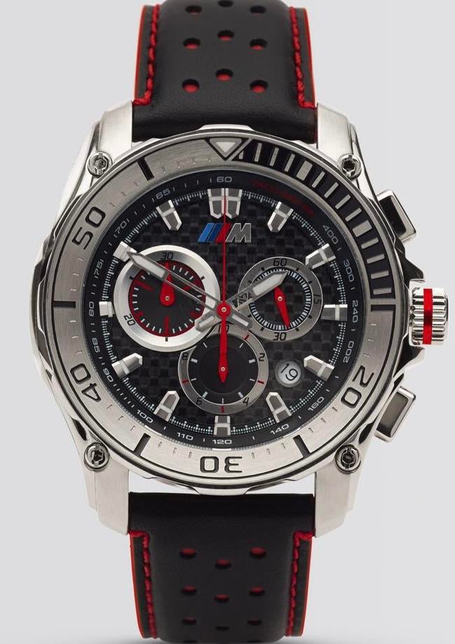 BMW M Sport, Overige merken, Leer, Staal, Polshorloge