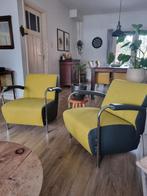 Te koop 2 fauteuils design, Huis en Inrichting, Fauteuils, Ophalen, Overige materialen, Gebruikt, 75 tot 100 cm