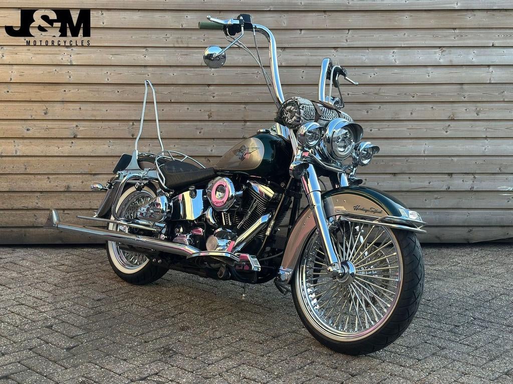 HARLEY-DAVIDSON HERITAGE SOFTAIL NOSTALGIA MEXICAN (bj 1996), Motoren, Motoren | Harley-Davidson, 2 cilinders, Bedrijf, Onbekend
