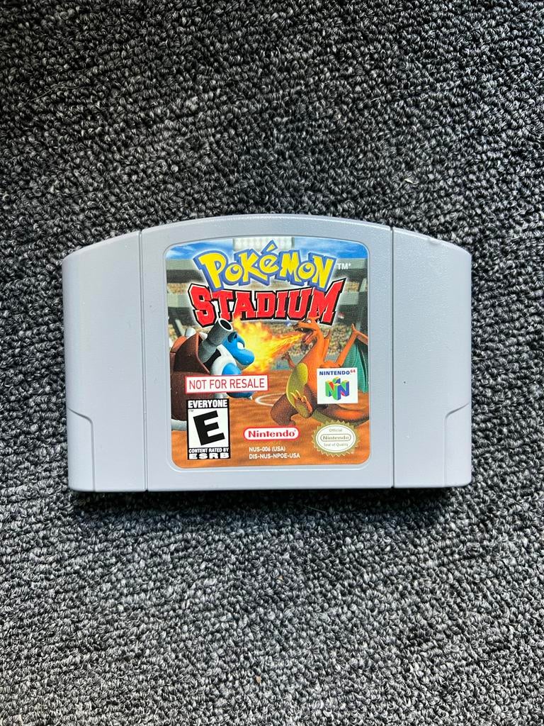 Pokémon Stadium N64 NFR, Gebruikt, 1 speler, Eén computer, Ophalen of Verzenden