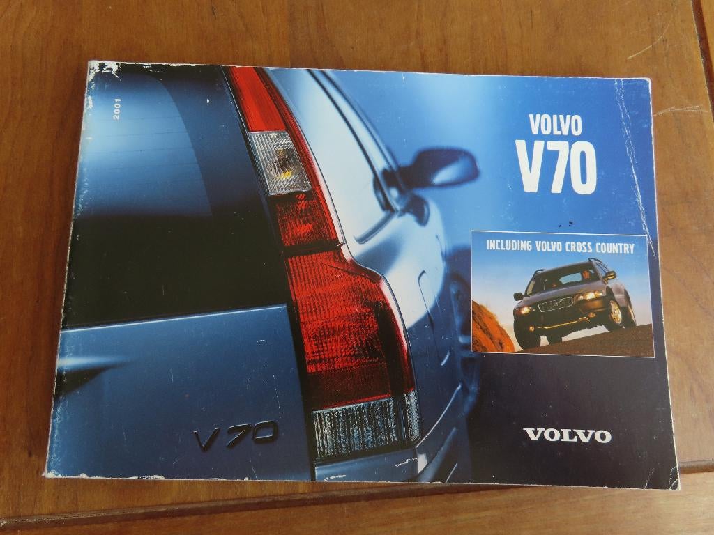 Instructieboek Volvo V70, Volvo V70 Cross Country type 2001, Auto diversen, Handleidingen en Instructieboekjes, Ophalen of Verzenden