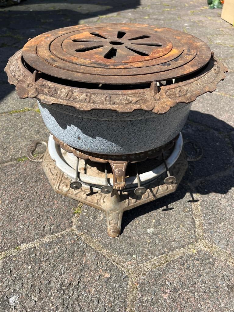 Antieke Petroleumstel Georg Haller Ottensen Hamburg O.R.G., Ophalen