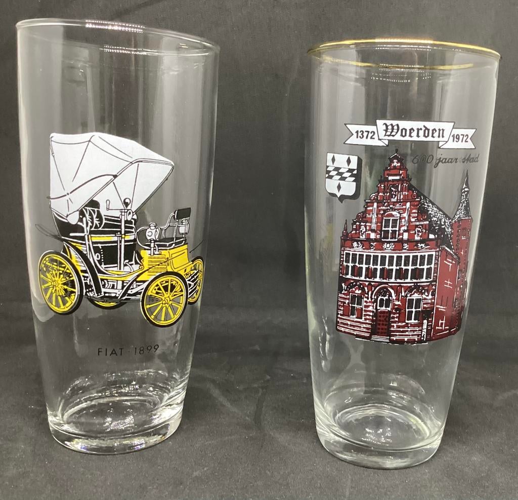 Retro limonade glazen, Ophalen of Verzenden, Zo goed als nieuw, Overige typen