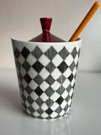 Vintage Rörstrand Red Top Marmeladepot met Deksel M.Westman, Ophalen of Verzenden