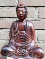 Boeddha. Houtsnijwerk. Prachtig gestoken. 17 cm., Ophalen