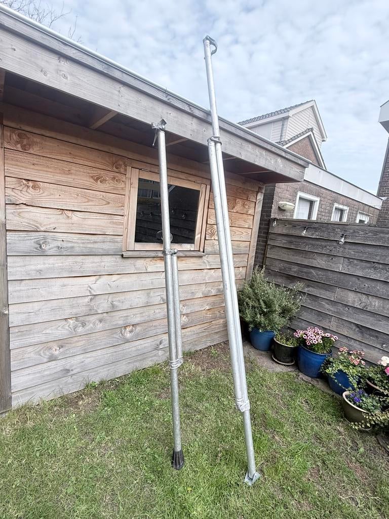 Steiger stabilisator, Ophalen, Gebruikt, Rolsteiger of Kamersteiger, 2 tot 5 meter