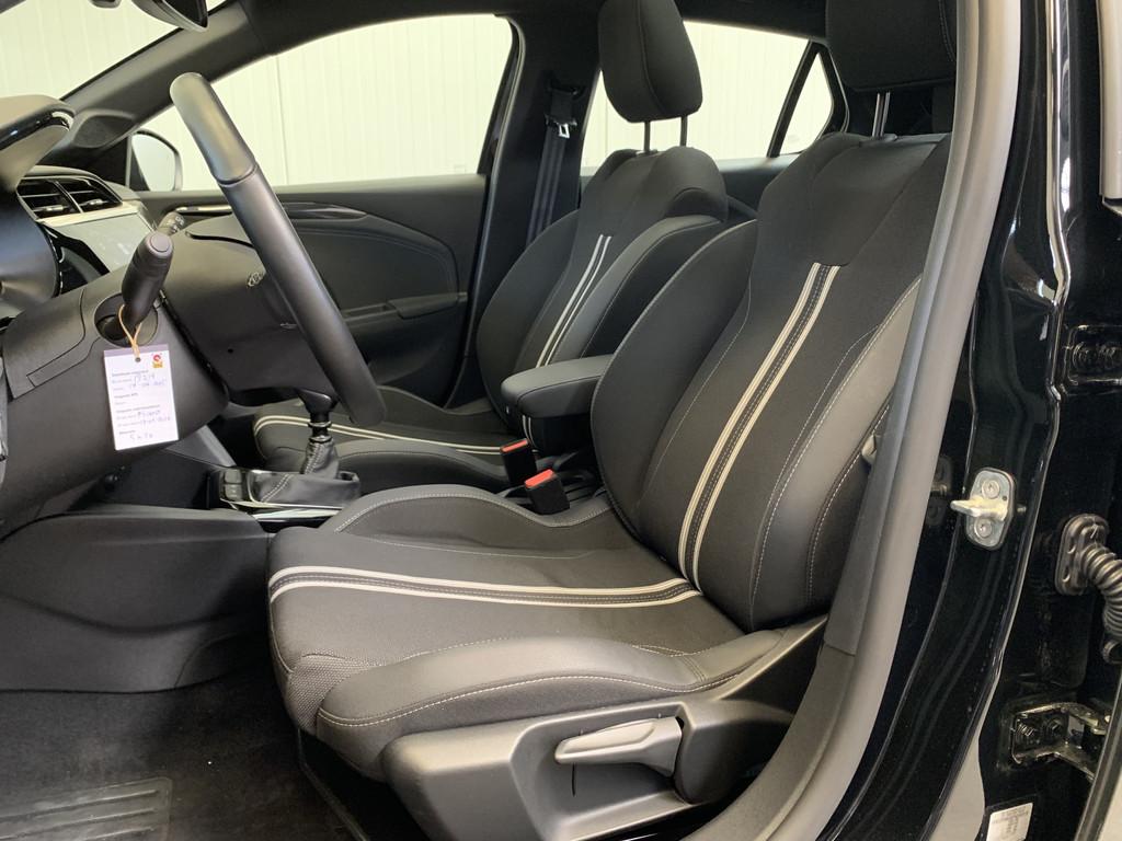 Opel Corsa 1.2 Turbo GS Sport 100PK PANODAK-CAMERA-ECC-PDC-L, Auto's, Opel, Voorwielaandrijving, 12 maanden, Stof, Gebruikt