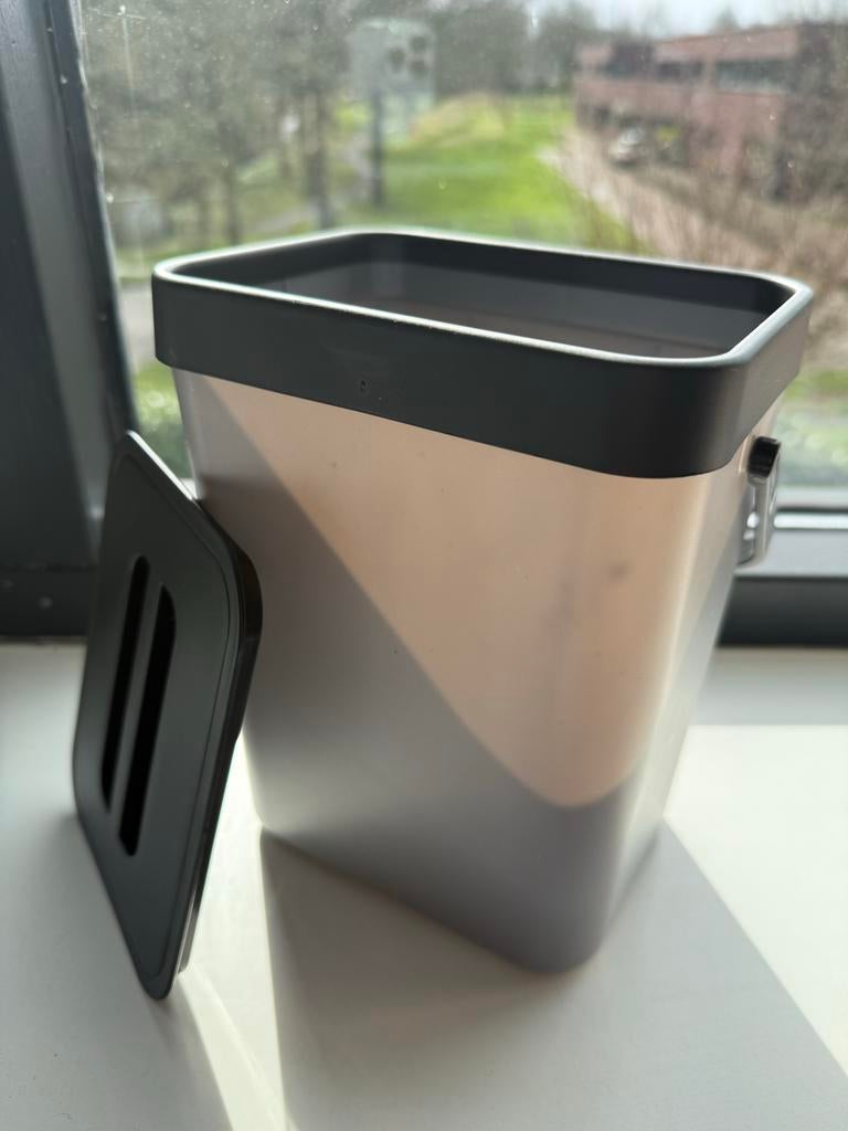 Handige Keuken Afvalbak - Ideaal voor GFT of Restafval, Kunststof, Nieuw, Ophalen of Verzenden, Minder dan 10 liter