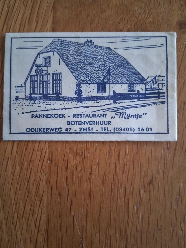 Suikerzakje #575 Mijntje Zeist, Verzenden, Nederland