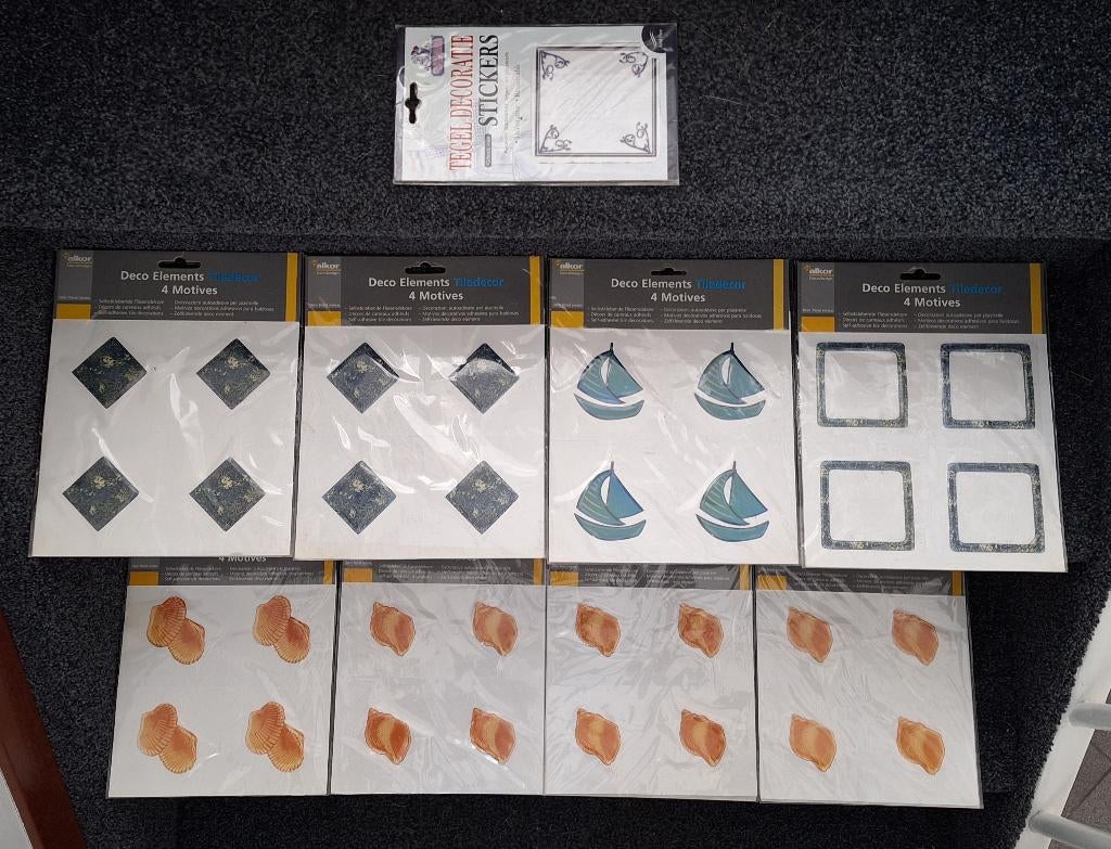Te koop diverse nieuwe tegelstickers of tegeldecoratie., Ophalen of Verzenden, Nieuw