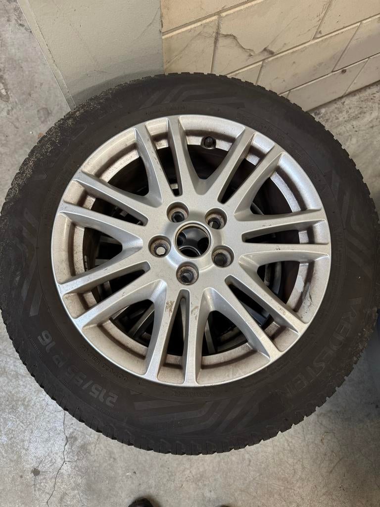 3x Ford Focus wielen met Vredestein Quatrac All Season bande, Auto-onderdelen, Banden en Velgen, Ophalen, 16 inch, Banden en Velgen
