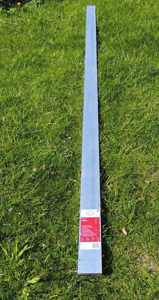 Aluminium rei 3 meter zgan stukadoor stratenmaker timmerman, Doe-het-zelf en Verbouw, Gereedschap | Handgereedschap, Ophalen, Zo goed als nieuw