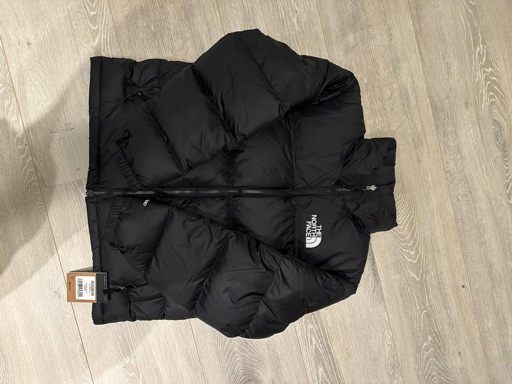 The North Face Nuptse jas zwart maat M, Ophalen of Verzenden, Zo goed als nieuw, Maat 38/40 (M), Zwart