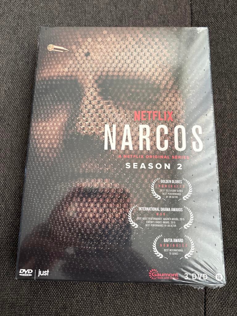 Narcos Seizoen 2 DVD - Nieuw in verpakking, Vanaf 16 jaar, Boxset, Drama, Ophalen of Verzenden