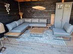 Loungeset met losse stoel en tafel, Tuin en Terras, Tuinsets en Loungesets, Ophalen of Verzenden, Bank