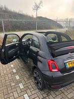 Fiat 500cabrio 1.0 Hybrid Sport 2022 AIRCO NAVI LEDER, 40 €/maand, Cabriolet, 4 stoelen, Leder en Stof
