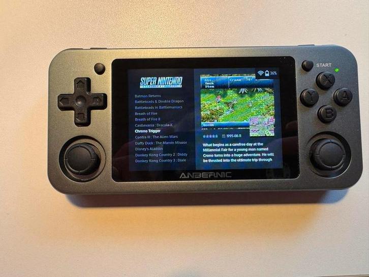 Anbernic RG351M handheld console, Spelcomputers en Games, Spelcomputers | Overige, Gebruikt, Ophalen of Verzenden