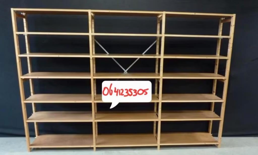 Magazijn leegverkoop stellingen lundia bruynzeel 70%korting, Ophalen of Verzenden, Zo goed als nieuw