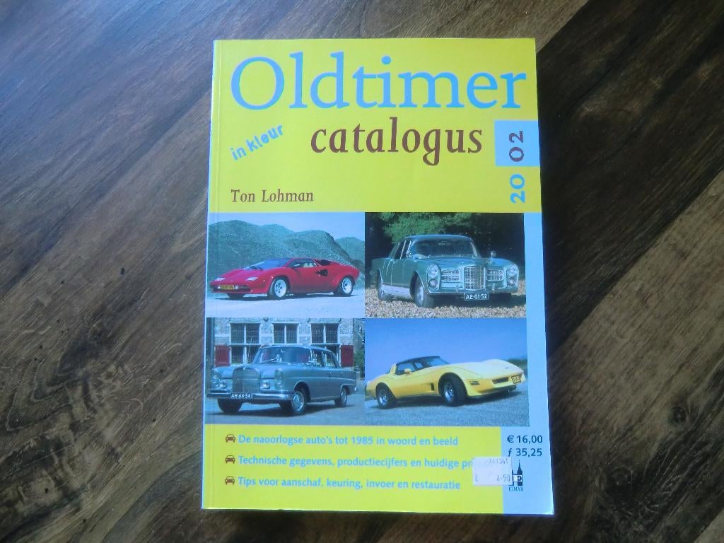 Oldtimer Catalogus  2002, Boeken, Algemeen, Ton Lohman, Ophalen of Verzenden, Zo goed als nieuw