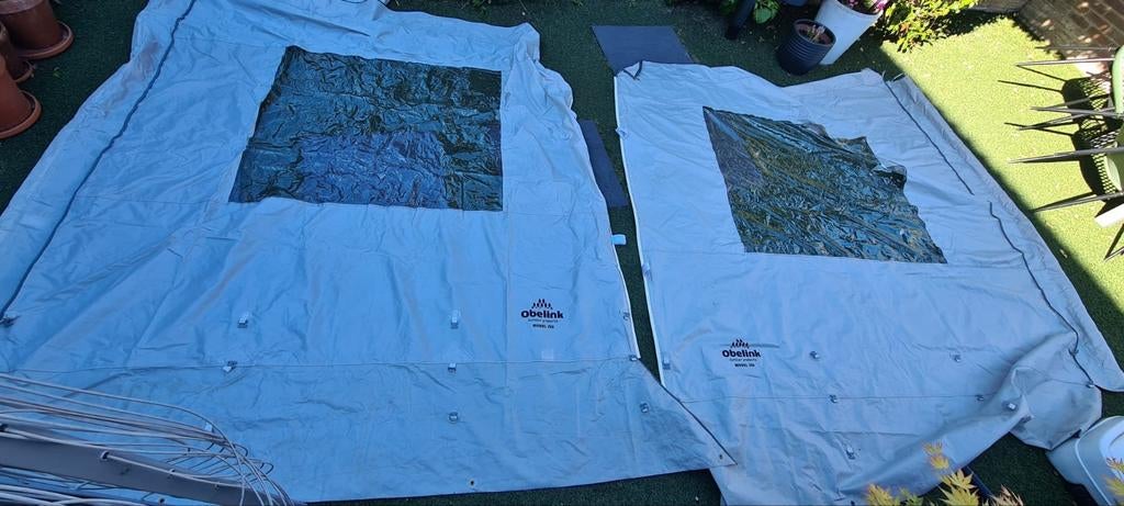 Zijwanden links en rechts voor Thule Omnistore 1200 luifel, Ophalen of Verzenden, Zo goed als nieuw