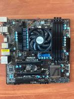 Asrock FM2A75 Pro4-M met AMD Athlon A8-8 5600K, Computers en Software, Moederborden, Ophalen of Verzenden, Gebruikt, AMD, DDR3