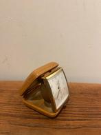 Vintage Junghans reiswekker, Ophalen of Verzenden, Gebruikt, Analoog