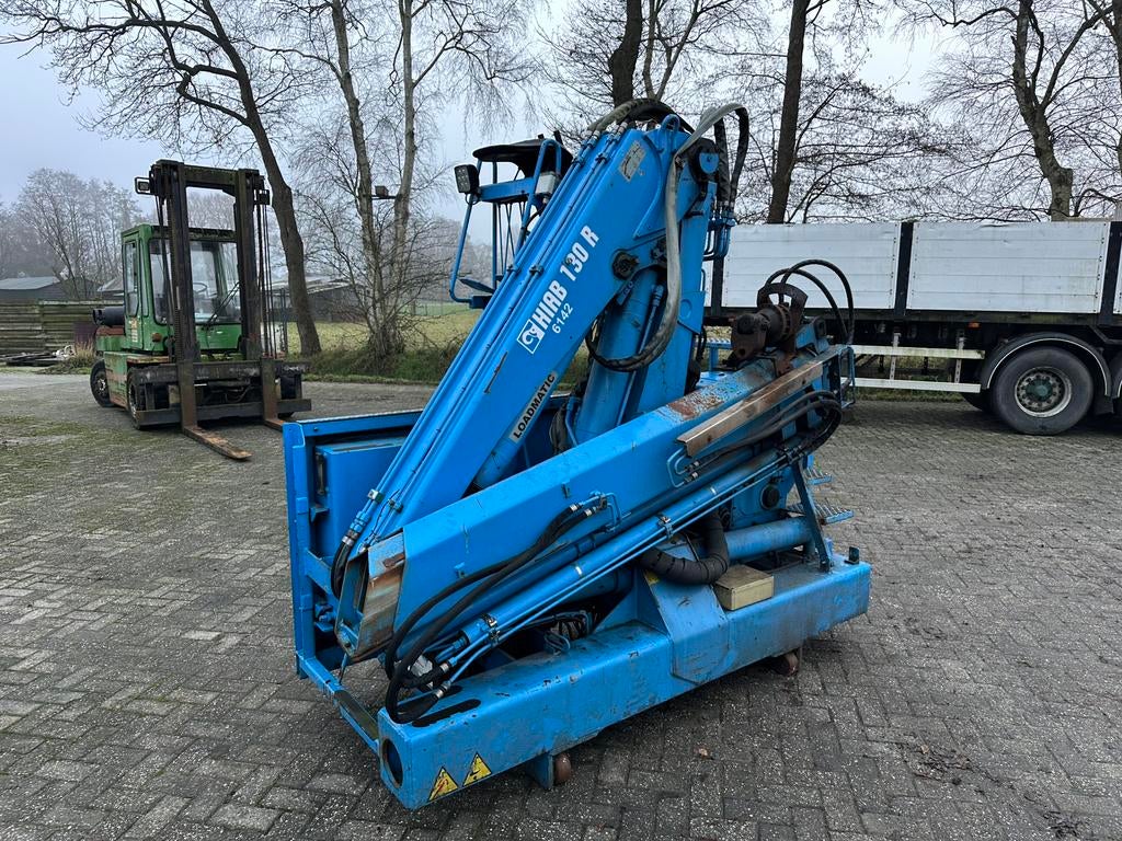 Hiab kraan type 130 -F2 Hatz motor, 1000 tot 2000 kg, Ophalen, Diesel, Overige typen