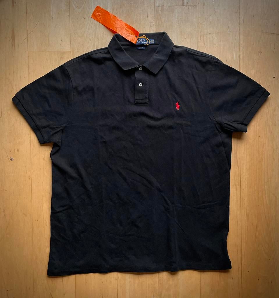 Polo Ralph Lauren polo t shirt XXL zwart, Kleding | Heren, Ophalen of Verzenden, Zo goed als nieuw, Overige maten, Zwart