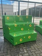 2 tribunes - groen, Ophalen, Zo goed als nieuw
