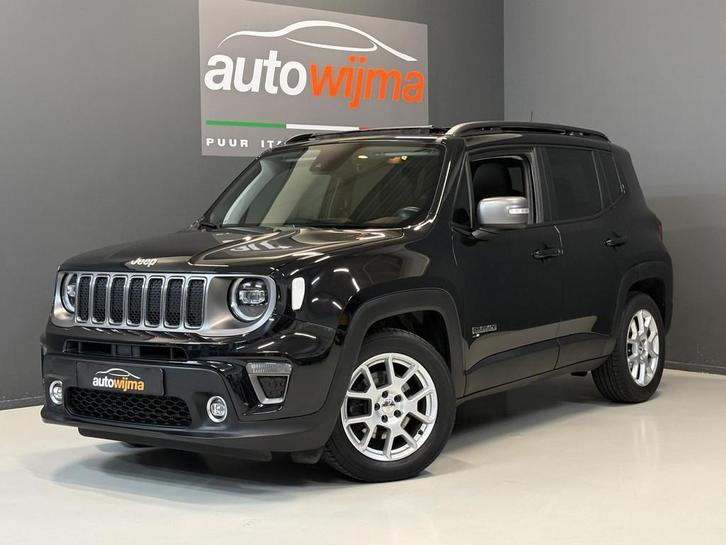 Jeep Renegade 1.3l T-GDI 150pk Limited Automaat Schuif/kante, Auto's, Jeep, Bedrijf, Te koop, Renegade, ABS, Adaptive Cruise Control