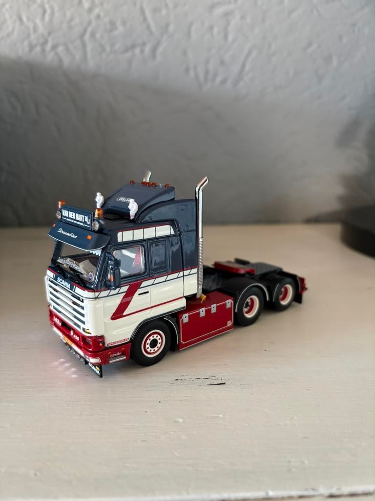 Wsi van der hart 143, Hobby en Vrije tijd, Modelauto's | 1:50, Ophalen, Zo goed als nieuw, Bus of Vrachtwagen, Wsi