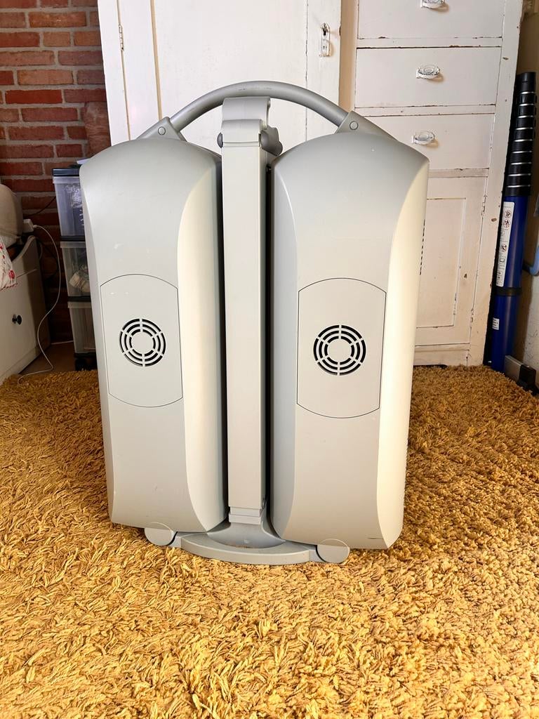 Inklapbare ( zeer compacte) zonnebank ( phillips), Witgoed en Apparatuur, Zonnebanken en Gezichtsbruiners, Ophalen, Gebruikt, Zonnebank enkelzijdig