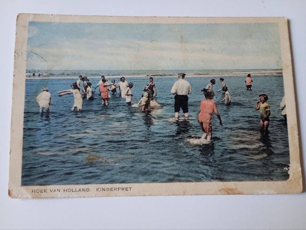 Hoek van Holland Kinderpret 1933, Ophalen of Verzenden, 1920 tot 1940, Gelopen, Zuid-Holland