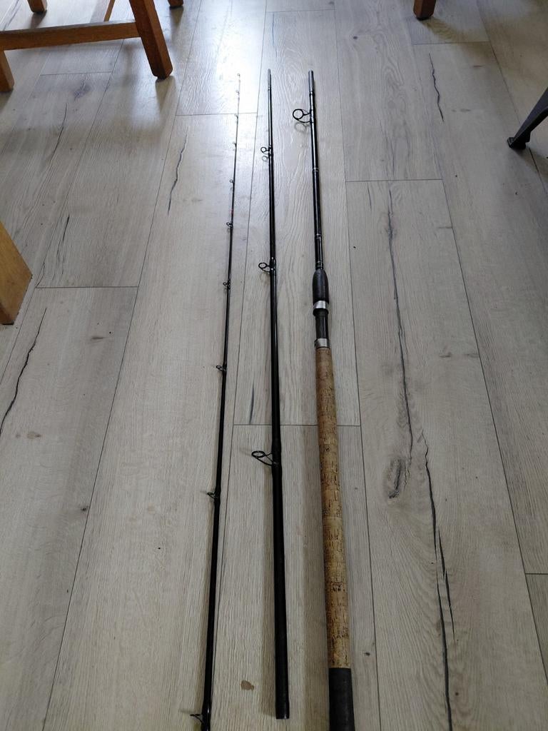 Leo koot team feeder 390, Watersport en Boten, Hengelsport | Witvissen, Ophalen of Verzenden, Gebruikt, Werphengel