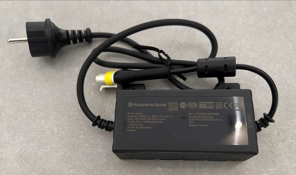 Gardena 28V Adapter (599677301) NIEUW tbv robotmaaiers, Ophalen of Verzenden, Nieuw