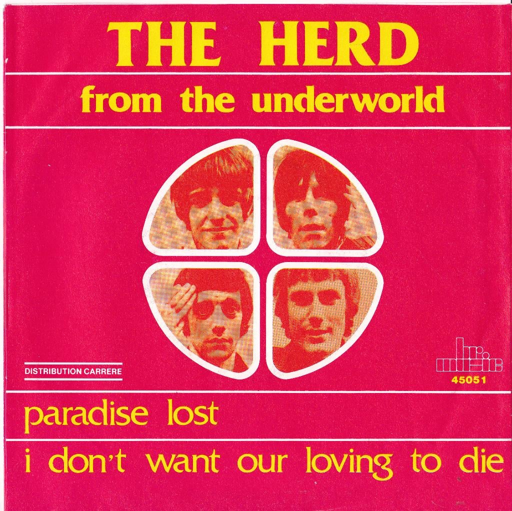 The Herd - From The Underworld 7"-single, 7 inch, Single, Pop, Nieuw in verpakking