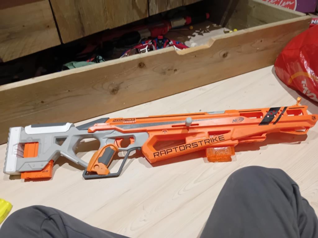 Nerf Raptorstrike Sniper - Mist Vizier, Ophalen, Gebruikt, Jongen of Meisje