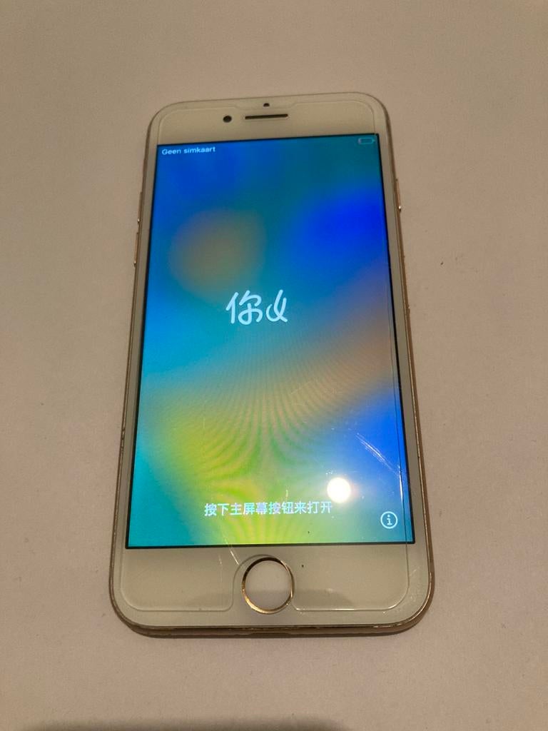 Iphone 8 64gb gebruikt 30euro, Iphone, Wit, Ophalen of Verzenden, Zo goed als nieuw