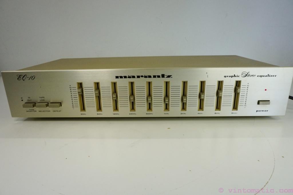 Marantz stereo graphic equalizer EQ-10, Ophalen of Verzenden, Gebruikt, Overige typen
