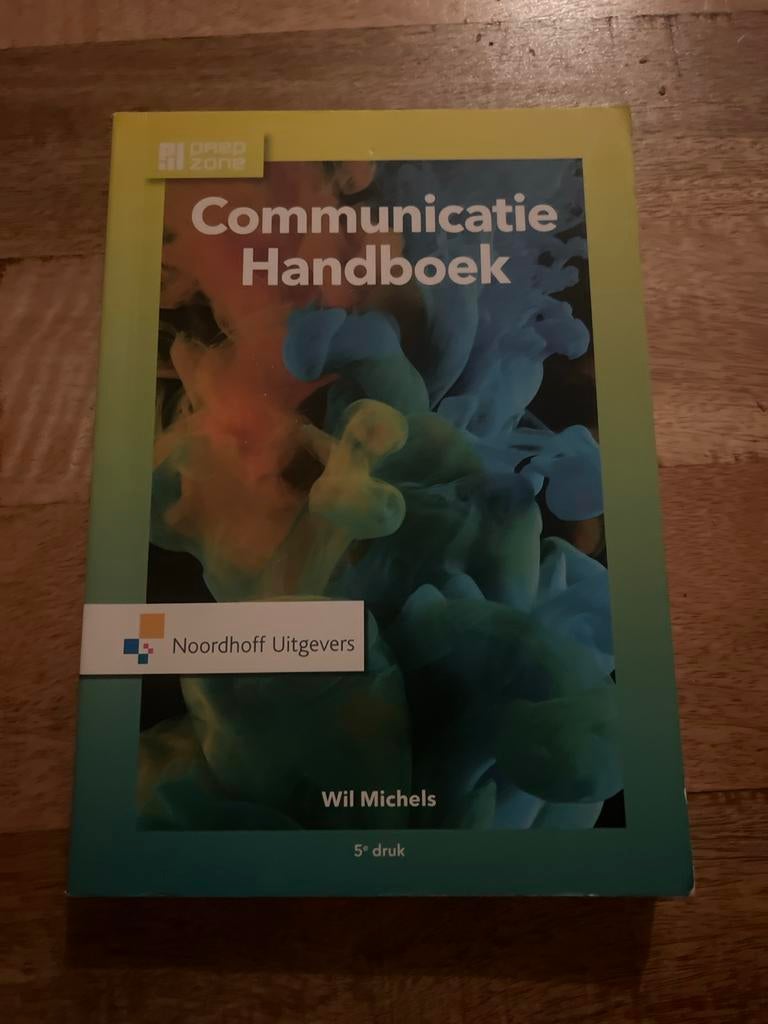 Communicatie Handboek - Wil Michels, Ophalen of Verzenden, Alpha, Zo goed als nieuw, HBO