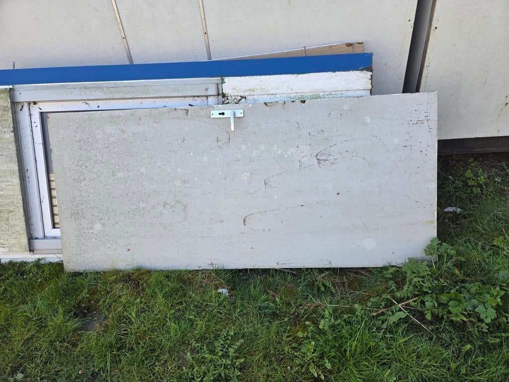 Multiplex deur/plaat 46mm, Ophalen of Verzenden, Buitendeur, 200 tot 215 cm