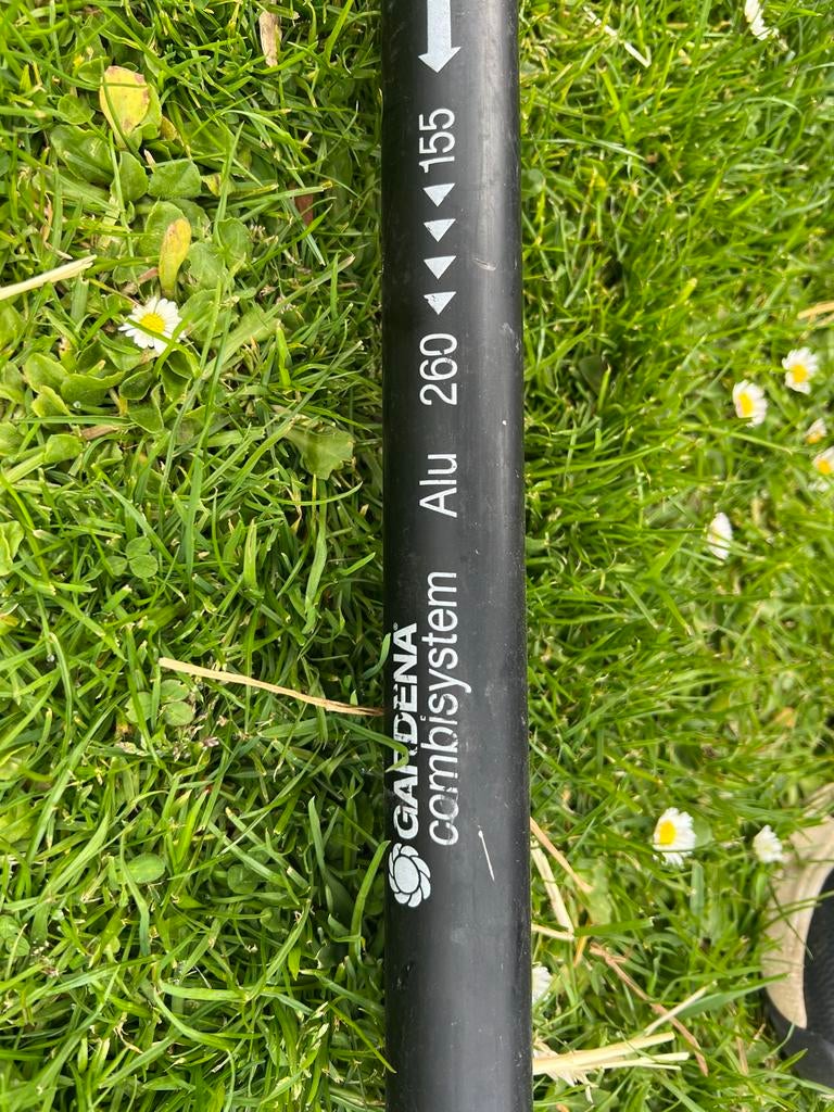 GARDENA combisystem Wasborstel met waterdoorvoer, Ophalen, Gebruikt, Bezem