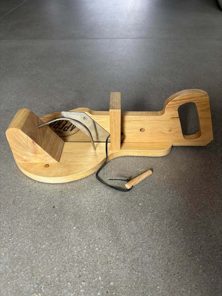 Houten snijplank voor charcuterie/worst - NIEUW, Hout, Snij-/serveerplank, Nieuw, Ophalen of Verzenden